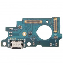 Шлейф для Samsung M526 Galaxy M52, коннектора зарядки, микрофона, плата зарядки, High Copy