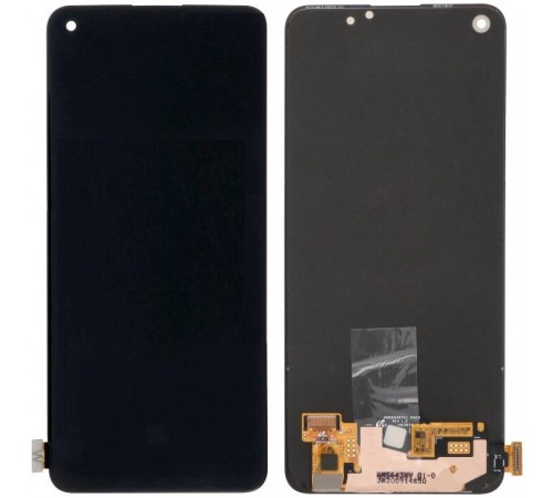 Дисплей для Realme 7 Pro, чорний, без рамки, Original (PRC) (переклеєне скло), RMX2170