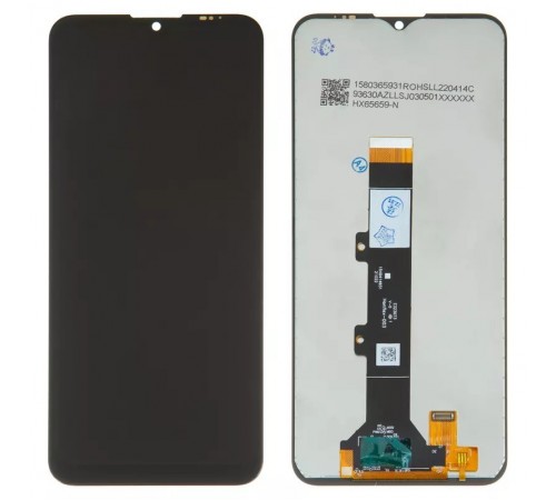 Дисплей для Motorola Moto G10 XT2127, Moto G20 XT2128, Moto G30 XT2129, черный, без рамки, High Copy