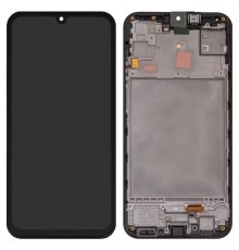 Дисплей для Samsung M156 Galaxy M15, черный, с рамкой, Original (PRC)