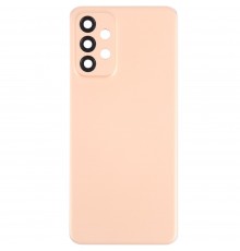 Задняя панель корпуса для Samsung A235 Galaxy A23, оранжевая (Peach), Copy + стекло камеры