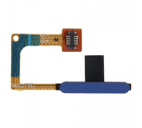 Шлейф для Motorola Moto G100 XT2125, сканера отпечатка пальца (Touch ID), синий, Original (PRC)