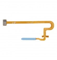 Шлейф для Oppo A18, сканера отпечатка пальца (Touch ID), голубой (Glowing Blue), Original (PRC)