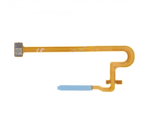 Шлейф для Oppo A18, сканера отпечатка пальца (Touch ID), голубой (Glowing Blue), Original (PRC)