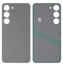 Задня панель корпусу для Samsung S911 Galaxy S23, сіра (Graphite)