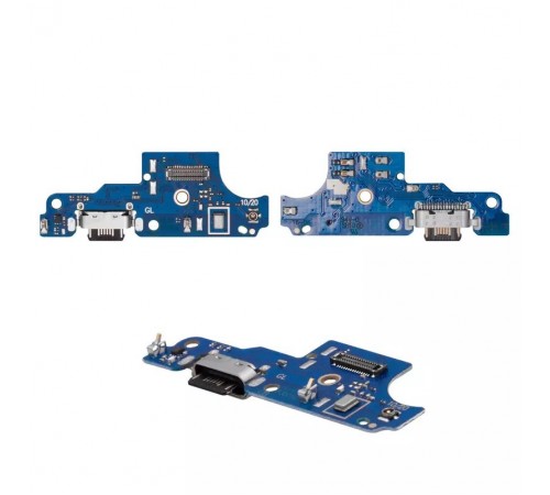 Шлейф для Motorola Moto G10 XT2127, Moto G20 XT2128, Moto G30 XT2129, коннектора зарядки, мікрофона, плата зарядки, High Copy
