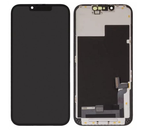 Дисплей для iPhone 13, чорний, з рамкою, High Copy (OLED) Дисплей для iPhone 13, чорний, з рамкою, High Copy (OLED)