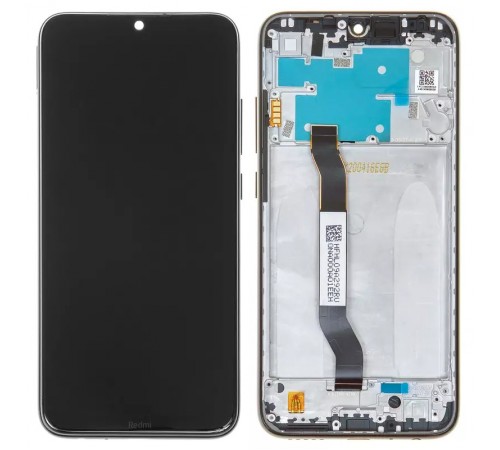 Дисплей для Xiaomi Redmi Note 8, чорний, Лого Redmi, з рамкою, Оригінал (переклеєне скло), M1908C3JH, M1908C3JG, M1908C3JI Дисплей для Xiaomi Redmi Note 8, чорний, Лого Redmi, з рамкою, Оригінал (переклеєне скло), M1908C3JH, M1908C3JG, M1908C3JI