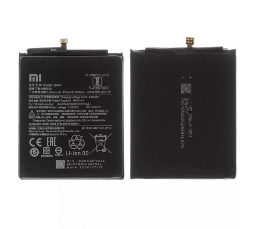 Аккумулятор BM4F для Xiaomi Mi 9 Lite, Mi A3, Mi CC9, Mi CC9e, Li-Polymer, 3,85 B, 4030 мАч, Original (PRC)