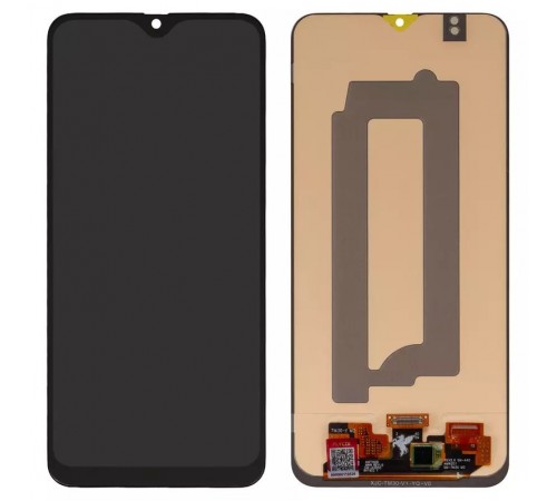Дисплей для Samsung M215 Galaxy M21, M305 Galaxy M30, M307 Galaxy M30s, M315 Galaxy M31, черный, без рамки, FLYCDI, с широким ободком, (OLED)