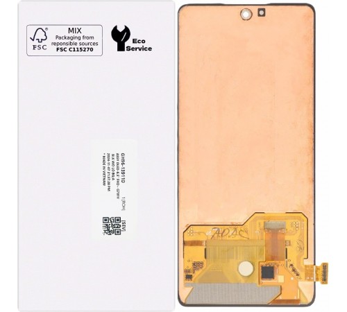 Дисплей для Samsung G780 Galaxy S20 FE, черный, без рамки, Original, сервисная упаковка