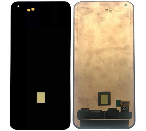 Дисплей для Xiaomi Mi 11 Pro, черный, без рамки, Оригинал (переклеено стекло)