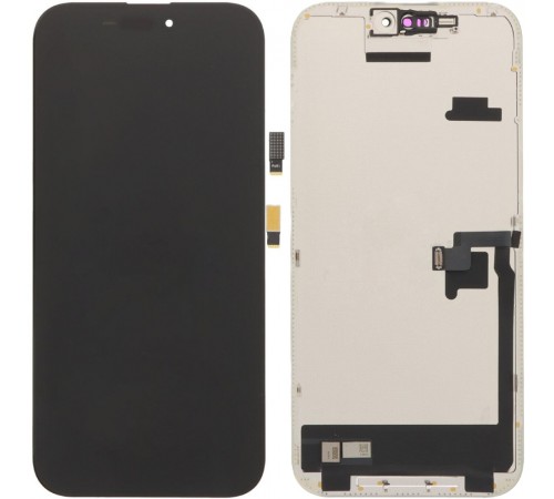 Дисплей для iPhone 16 Pro Max, черный, High Copy (OLED), Soft, Huaxing