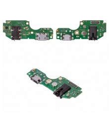 Шлейф для Tecno Pop 6 Pro (BE8, BE8i), коннектора зарядки, коннектора наушников, микрофона, плата зарядки