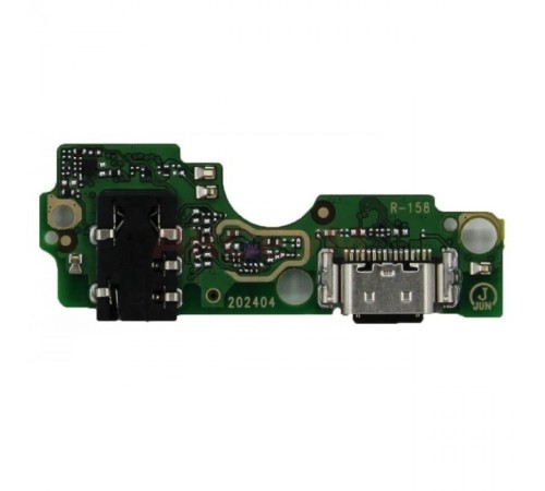 Шлейф для Tecno Spark 20 (KJ5), Spark Go (2024) (BG6), коннектора зарядки, коннектора наушников, микрофона, плата зарядки, Original (PRC)