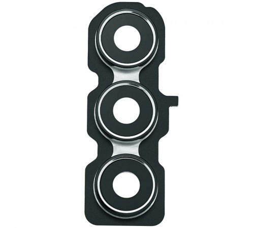 Скло камери для Samsung A556 Galaxy A55, голубе (Ice Blue), з рамкою