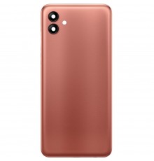 Задняя панель корпуса для Samsung A045 Galaxy A04, медная (Cooper) + стекло камеры