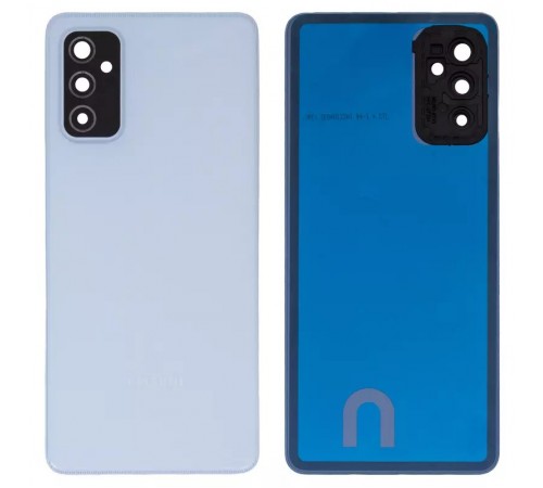 Задняя панель корпуса для Samsung M526 Galaxy M52, белая (White) + стекло камеры