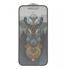 Захисне скло iNobi Amulet для Apple iPhone 15, iPhone 16, Full Glue, Anti-Static, чорне 