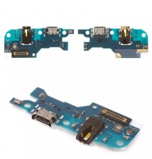 Шлейф для Samsung M305F/DS Galaxy M30, коннектора зарядки, коннектора навушників, мікрофона, плата зарядки, Original (PRC)