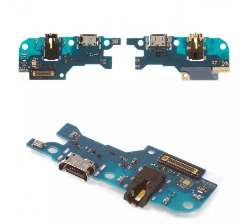 Шлейф для Samsung M305F/DS Galaxy M30, коннектора зарядки, коннектора навушників, мікрофона, плата зарядки, Original (PRC)