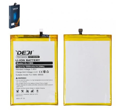 Акумулятор Deji BN56 для Xiaomi Redmi 9A, Redmi 9AT, Redmi 9C, Redmi A1, Redmi A1 Plus, Li-ion, 3,85 В, 5000 мАг