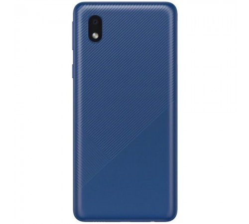 Задняя панель корпуса для Samsung A013 Galaxy A01 Core, синяя, Copy + стекло камеры Задняя панель корпуса для Samsung A013 Galaxy A01 Core, синяя, Copy + стекло камеры