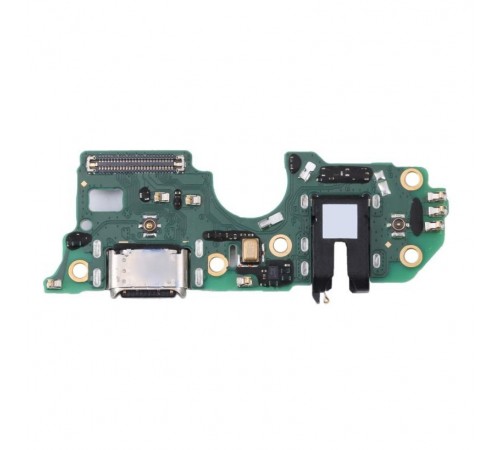 Шлейф для Oppo A57, A57s, A76, A77, коннектора зарядки, коннектора наушників, мікрофона, плата зарядки, Original (PRC)