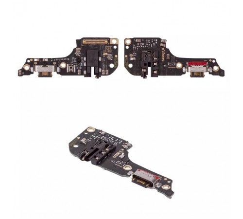 Шлейф для Motorola Moto G62 5G, коннектора зарядки, мікрофона, плата зарядки, High Copy