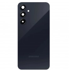 Задняя панель корпуса для Samsung A556 Galaxy A55, синяя (Navy) + стекло камеры