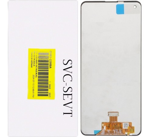 Дисплей для Samsung A217 Galaxy A21s, черный, без рамки, Original