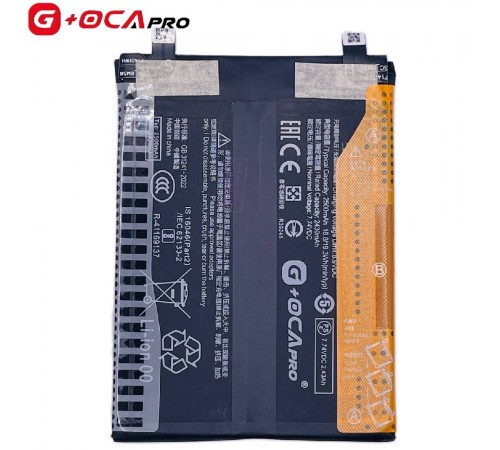 Акумулятор G+OCA Pro BM58 для Xiaomi 11T Pro, Li-Polymer, 7,74 В, 5000 мАг