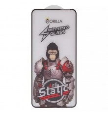 Захисне скло для Xiaomi Redmi 10 (2021), Redmi 10 (2022), сумісне з чохлом, Full Glue, Anti-Static, чорний, gorilla