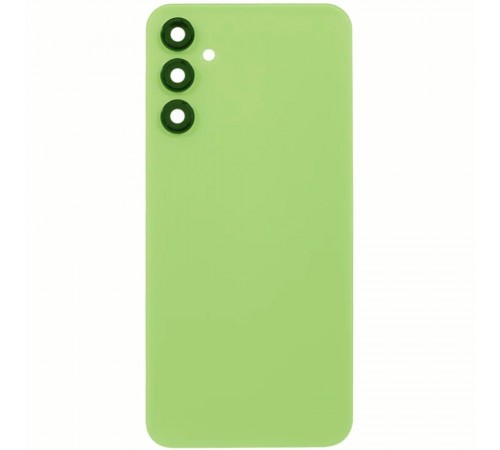 Задня панель корпуса для Samsung A245 Galaxy A24, зелена (Lime Green), Copy + скло камери
