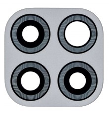 Скло камери для Motorola Moto G Power (2021) XT2117, сріблясте (Polar Silver), без рамки