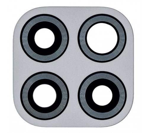 Скло камери для Motorola Moto G Power (2021) XT2117, сріблясте (Polar Silver), без рамки