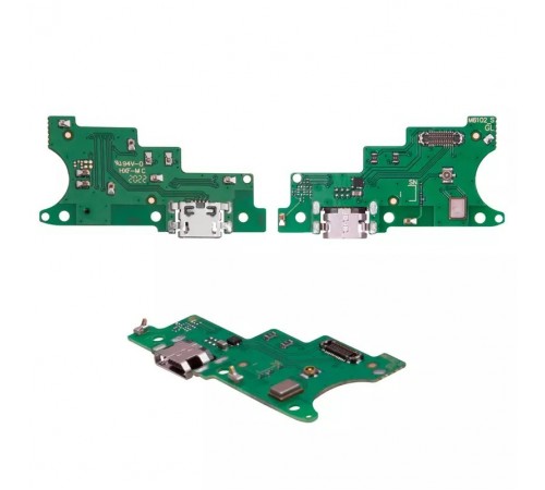 Шлейф для Motorola Moto E6s XT2053, коннектора зарядки, с микрофоном, плата зарядки, High Copy