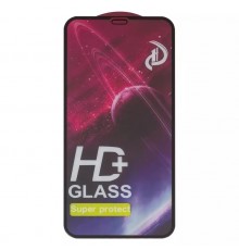 Защитное стекло ASP для Apple iPhone 11, iPhone XR, совместимо с чехлом, Full Glue, черный