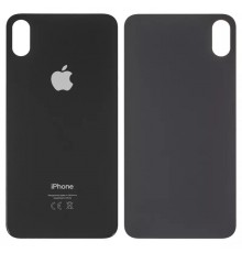 Задняя панель корпуса для iPhone XS Max, черная, не нужно снимать стекло камеры, big hole
