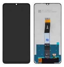 Дисплей для Xiaomi Poco C55, Redmi 11A, Redmi 12C, черный, без рамки, High Copy