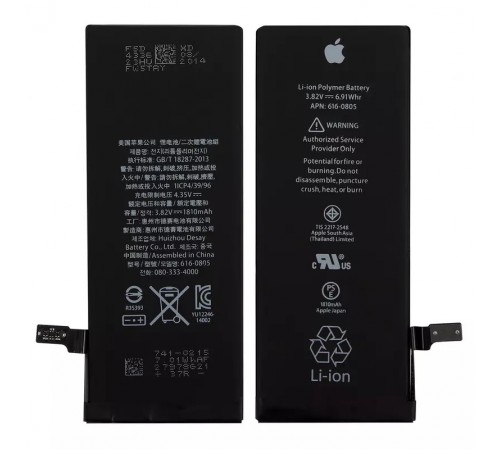 Акумулятор G-OCA Pro iPhone 6, Li-Polymer, 3,82 В, 1810 мАг, Original (PRC), оригінальний IC, #616-0805/616-0809 Акумулятор G-OCA Pro iPhone 6, Li-Polymer, 3,82 В, 1810 мАг, Original (PRC), оригінальний IC, #616-0805/616-0809