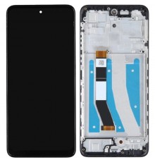 Дисплей для Motorola Moto G32, чорний, з рамкою, Original (PRC)
