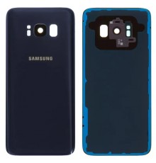 Задня панель корпусу для Samsung G950F Galaxy S8, G950FD Galaxy S8, сіра (Orchid Gray) + скло камери, повна, Original (PRC)