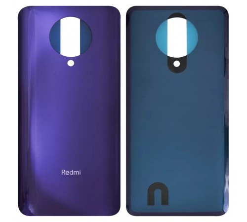Задняя панель корпуса для Xiaomi Poco F2 Pro, Redmi K30 Pro, фиолетовая (Electric Purple), Лого Redmi