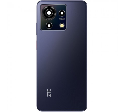 Задня панель корпуса для ZTE Blade V50 Vita, чорна + скло камери