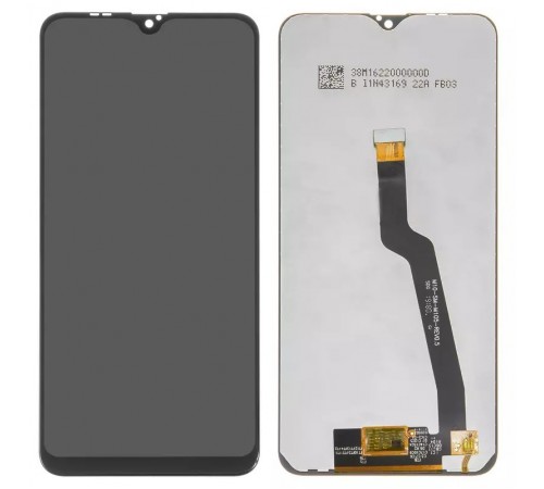 Дисплей для Samsung A105 Galaxy A10, M105 Galaxy M10, черный, Best copy, без рамки, Сopy