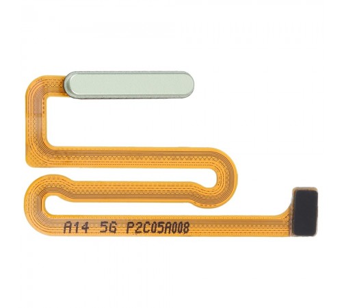 Шлейф для Samsung A146P Galaxy A14 5G, кнопки увімкнення, сканера відбитка пальця (Touch ID), зелений, Original (PRC)