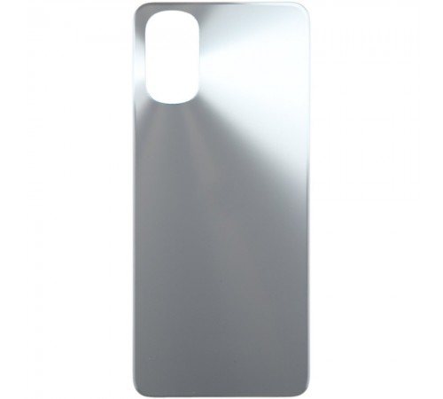 Задняя панель корпуса для Motorola Moto E32 XT2227, Moto E32s XT2229, серебристая (Misty Silver)