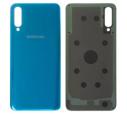 Задняя панель корпуса для Samsung A505F/DS Galaxy A50, синяя Задняя панель корпуса для Samsung A505F/DS Galaxy A50, синяя