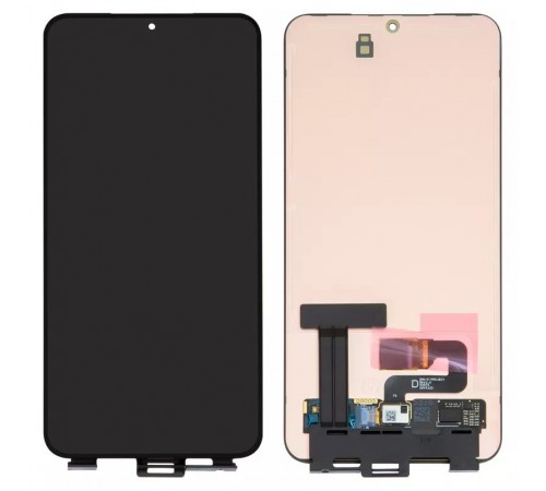 Дисплей для Samsung S916 Galaxy S23 Plus, черный, без рамки, Оригинал (переклеено стекло)